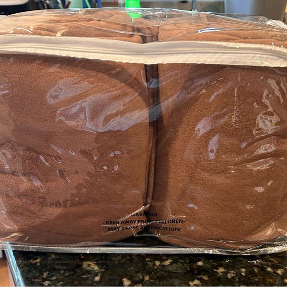 PolarFleece Brown Sheet Set - Picture 3 of 3